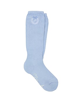 Ribbed Slouch Socks