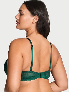 Sexy Tee Sheer Heritage Stripe Wireless Push-Up Bra
