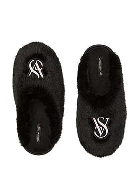 Luxe Plush Closed-Toe Slippers