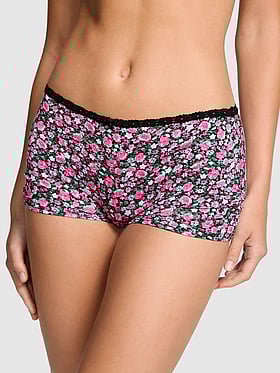 Cotton Dorm Boyshort Panty