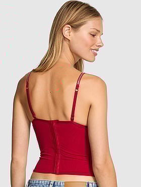 Wink Lightly Lined Corset Top
