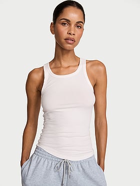 VS Iconic Rib Racerback Tank Top