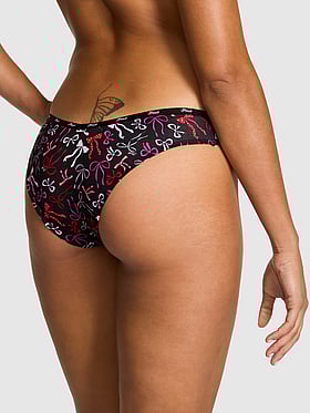 Logo Cotton Tanga Panty