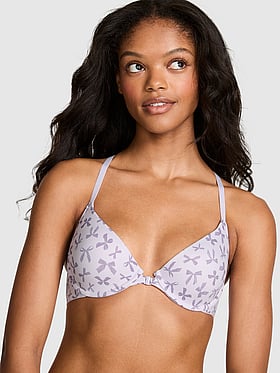 Wear Everywhere Front-Close Lightly Lined Full Coverage T-Shirt Bra