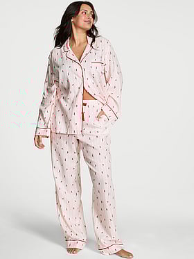 Flannel Long Pajama Set