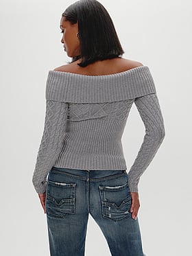 Jazz Cable Knit Sweater