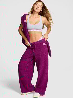 Cozy Bouclé Sweater Pants