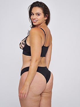 Sheer Applique Cheeky