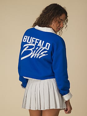 NFL Bling Crop Fleece Sweatshirt