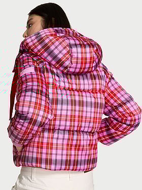 Marshmallow Cropped Puffer Jacket