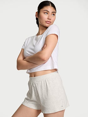Pointelle Boxer Shorts