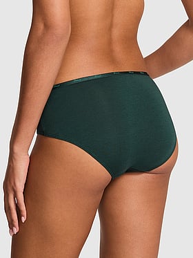 Logo Cotton Hiphugger Panty