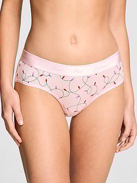 Logo Cotton Hiphugger Panty