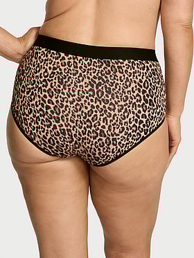 Logo Cotton Shine Patch Modern Brief Panty