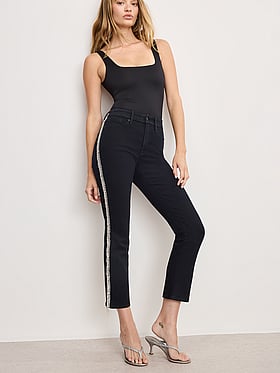 Good Legs Straight Diamond Jeans