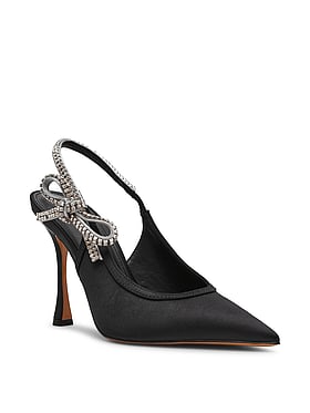 Bri Rhinestone Slingback Pumps