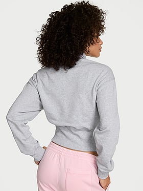 Status Terry Fitted Half-Zip Sweatshirt