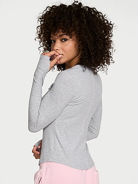 VS Iconic Rib Long-Sleeve Tee