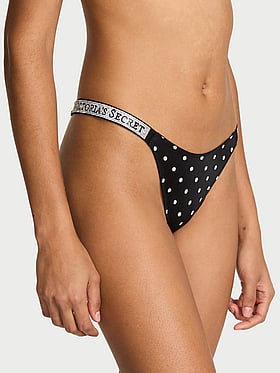Shine Strap Thong Panty