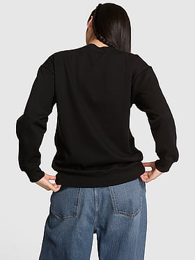 Ivy Fleece Oversized Crew Sweatshirt