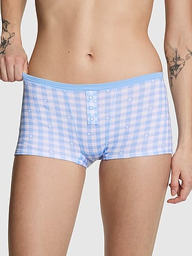 Cotton Dorm Boyshort Panty