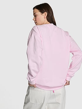 Ivy Fleece Oversized Crew Sweatshirt
