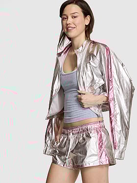 Metallic Running Shorts