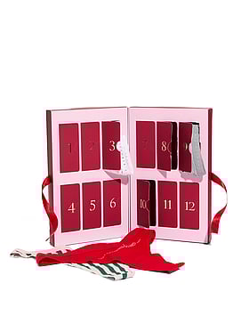 12 Days of Victoria Holiday Thong Panty Advent Calendar