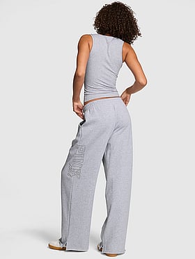 Campus Fleece™ Wide-Leg Split-Hem Sweatpants