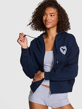 Ivy Fleece Campus Full-Zip Hoodie