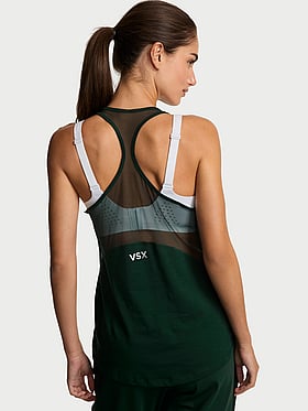 VSX Cotton Jersey Racerback Tank Top