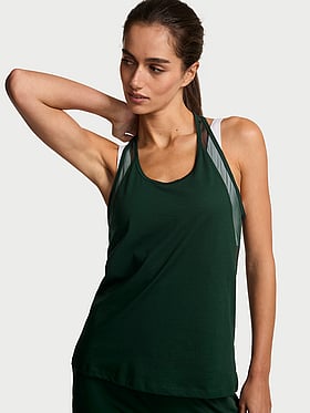 VSX Cotton Jersey Racerback Tank Top