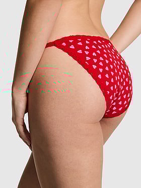 Wink Lace-Trim String Bikini Panty