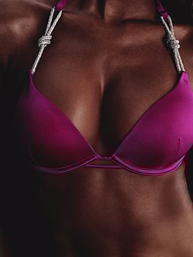 Bombshell Add-2-Cups Shine Rope Bikini Top