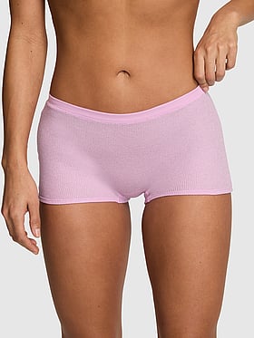 Cotton Dorm Boyshort Panty