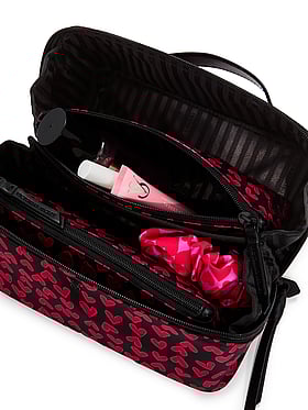 3-Piece Expandable Travel Makeup Bag