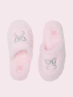 PINK x LoveShackFancy Closed-Toe Slippers