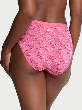 Stretch Cotton High-Leg Brief Panty