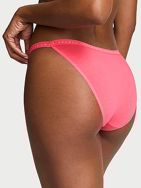 Stretch Cotton String Bikini Panty