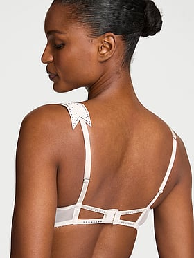 Atelier Victoria's Secret Wicked Sheer Bow Unlined Balconette Bra