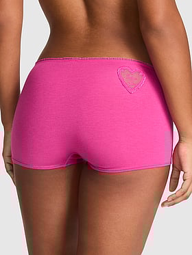 Cotton Dorm Boyshort Panty