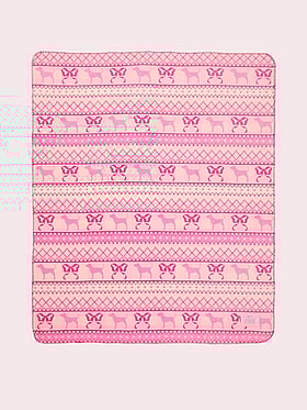 PINK x LoveShackFancy Cozy Plush Blanket