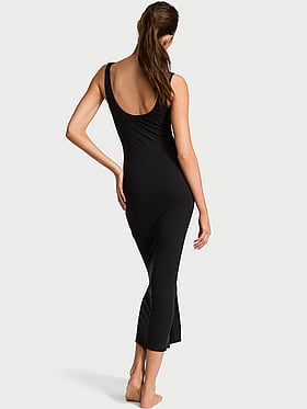 Shapewear by Victoria Smoothing Rib Tank Maxi Dress