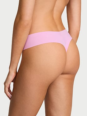 No-Show Heart Cut-Out Thong Panty
