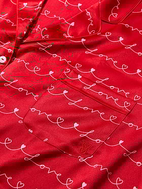 Signature Satin Short Pajama Set