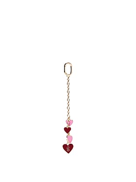 Dangle Hearts Bag Charm Keychain