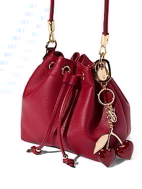 Cherry Bag Charm Keychain