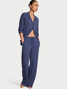 Modal Soft Long Pajama Set