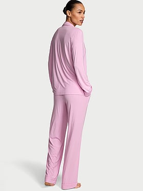 Modal Soft Long Pajama Set