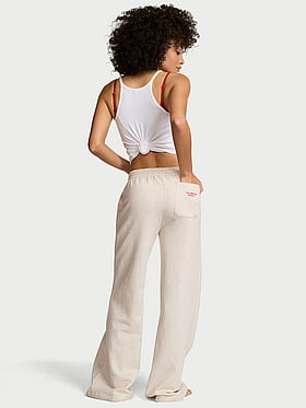 Effortless Fleece Wide-Leg Sweatpant